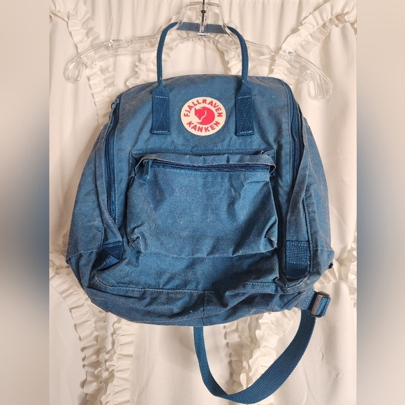 Fjallraven Handbags - Fjallraven Kanken Mini Classic Pack Blue Backpack Bag Style 23510